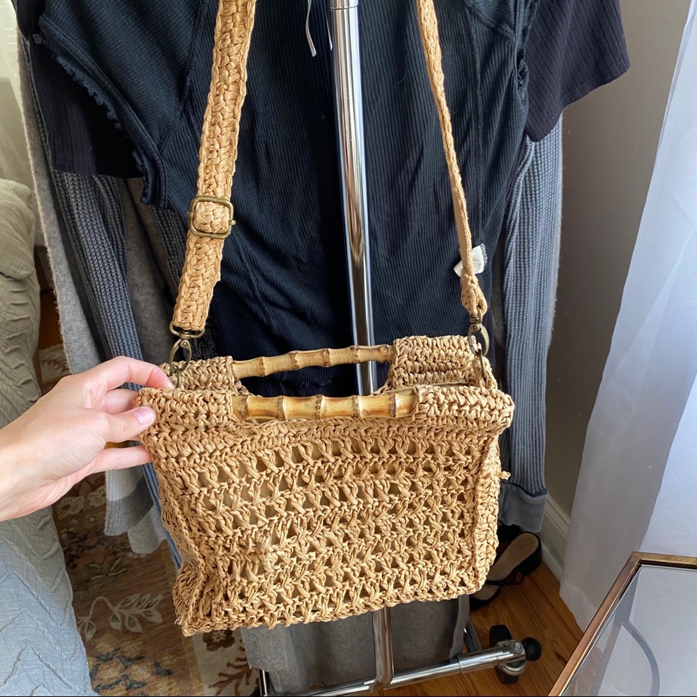 Free People straw bag